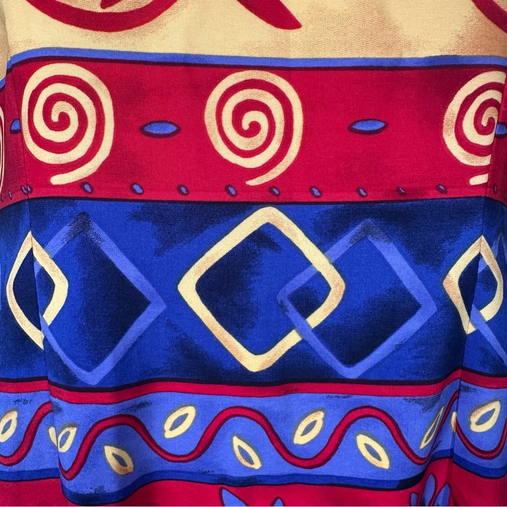 Sag Harbor Dress Geometric Print - Picture 5 of 8